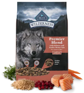 Blue Buffalo BLUE Wilderness Premier Blend Adult Dog Salmon