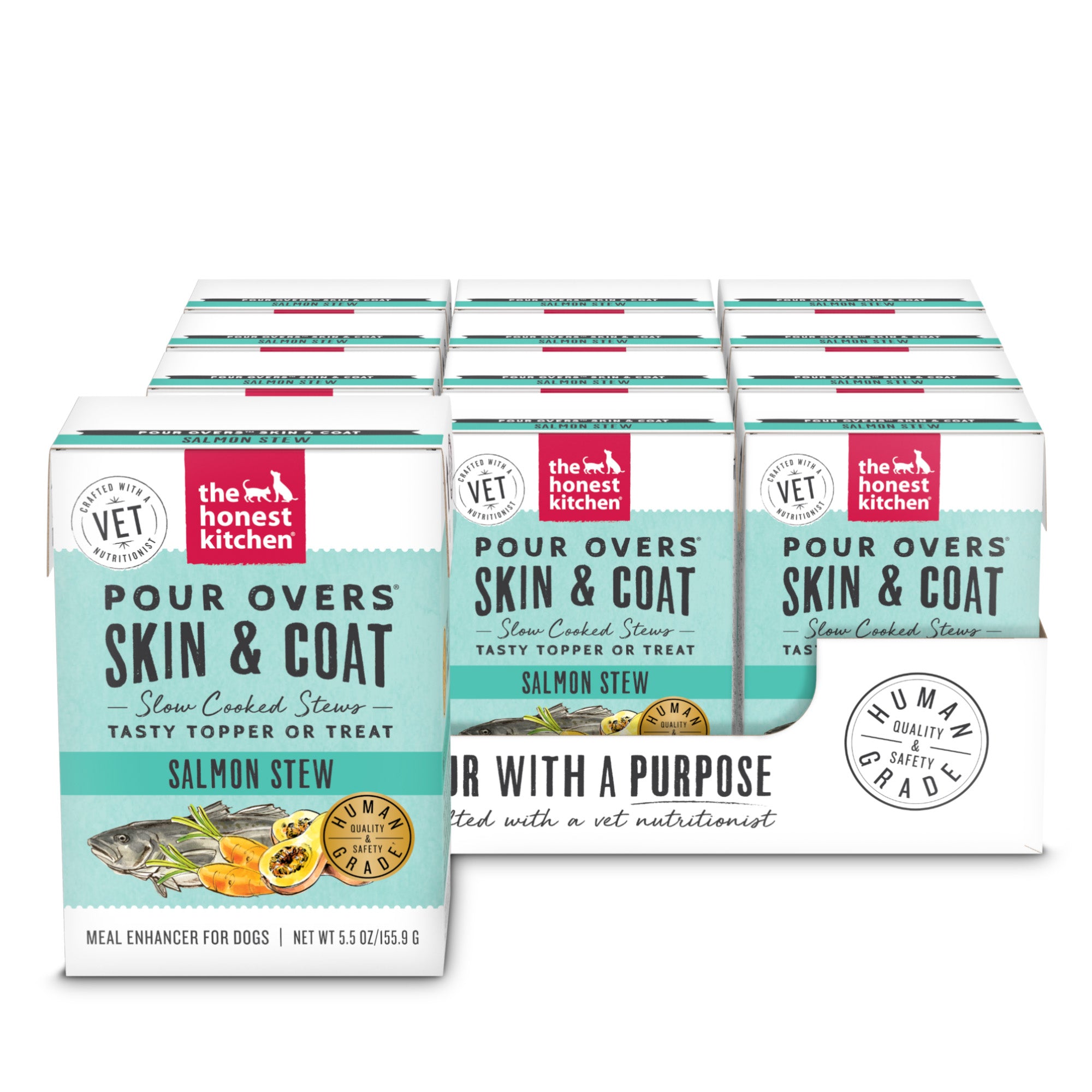 Functional Pour Overs: Skin & Coat - Salmon Stew – The Honest Kitchen