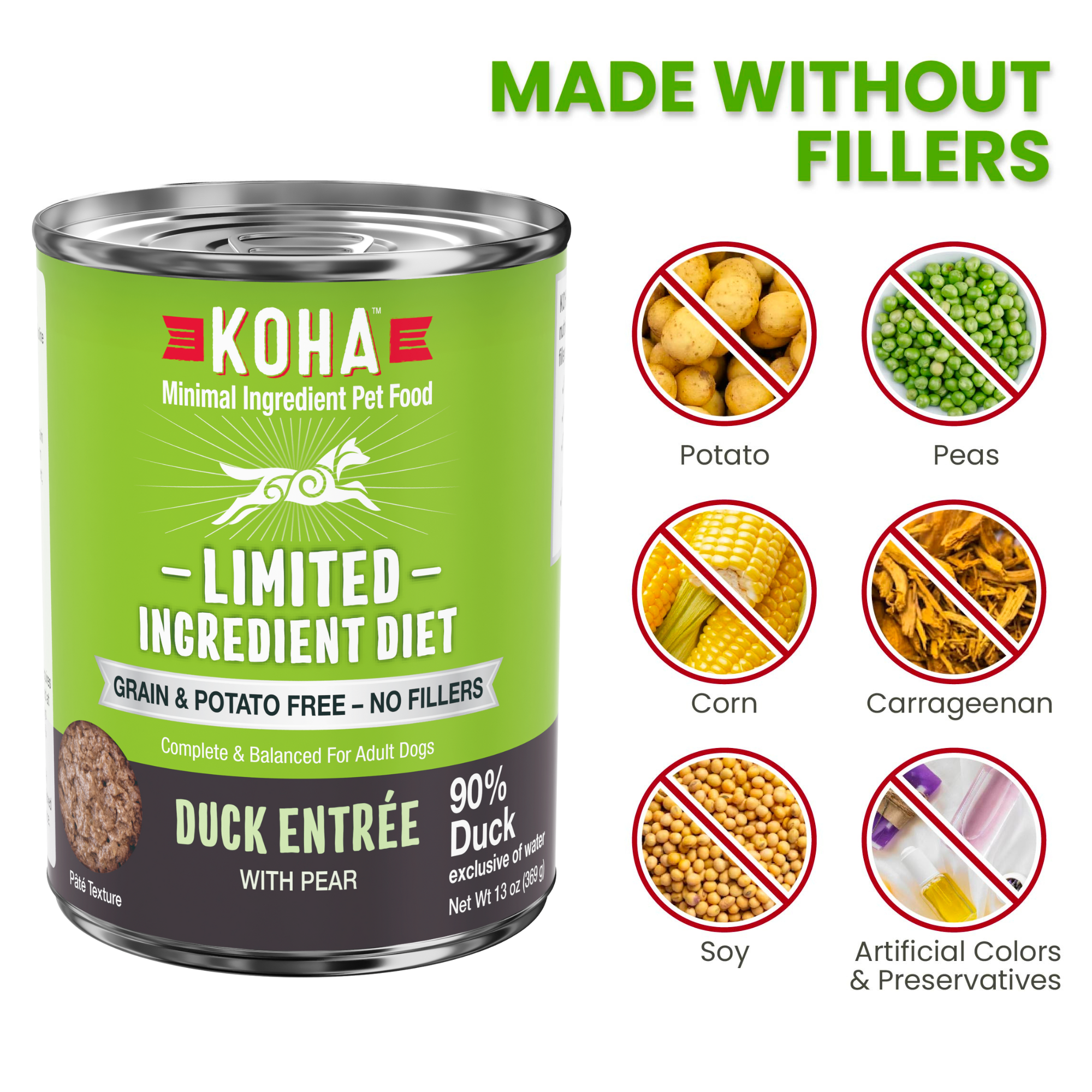 Limited Ingredient Diet Duck Entre for Dogs