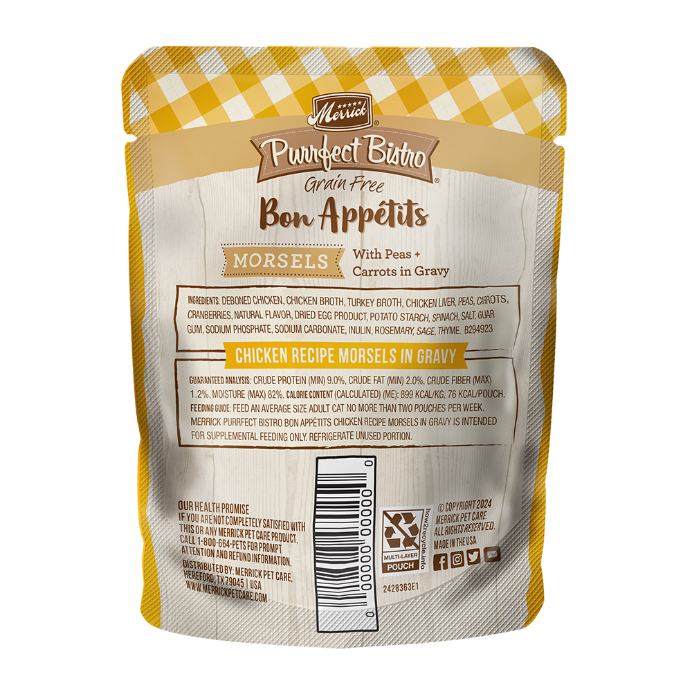 Purrfect Bistro Chicken Morsels Cat Food Topper