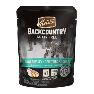 Merrick Backcountry Whitefish High Protein Wet Cat Food