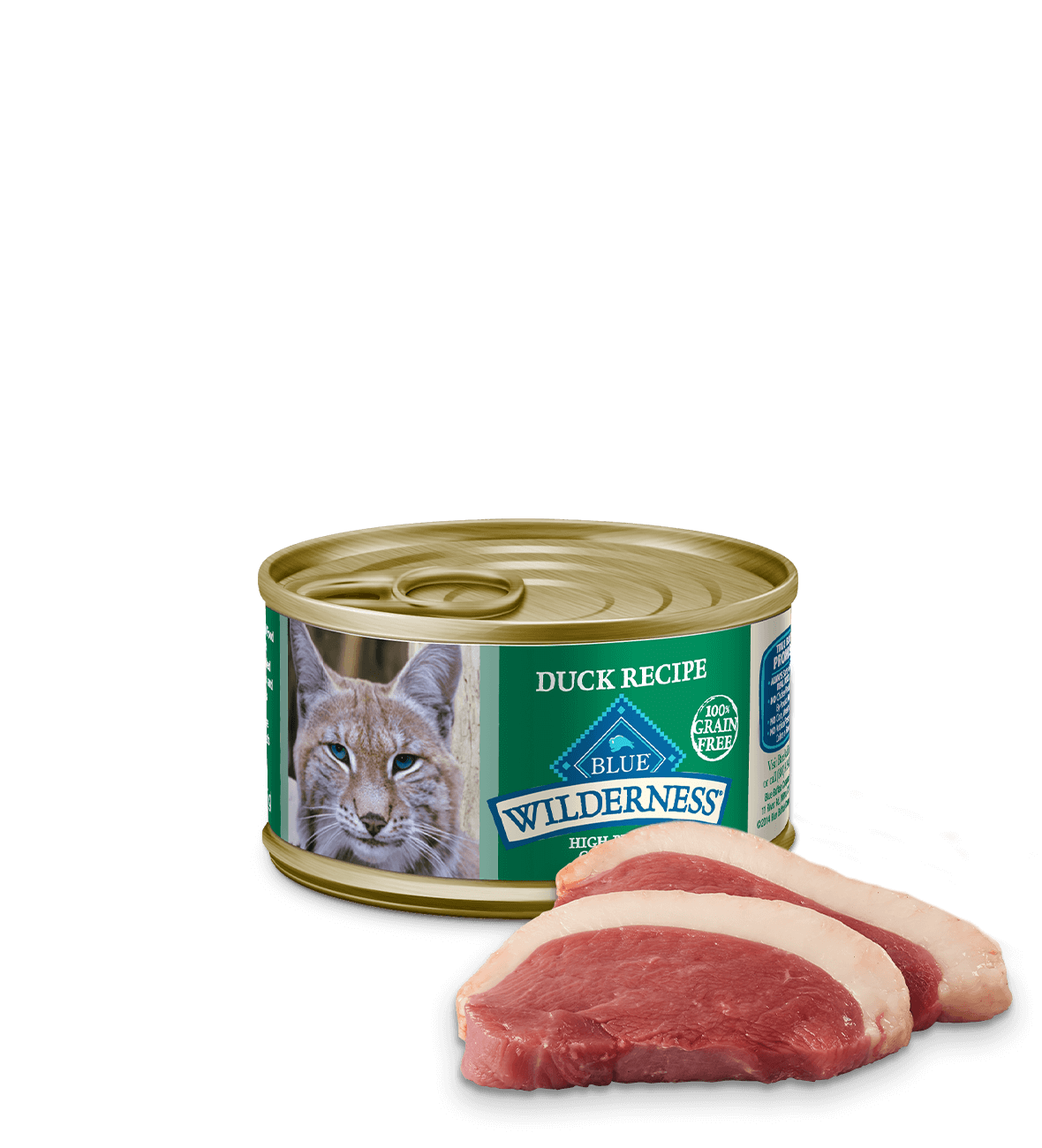 BLUE Wilderness Wet Cat Food - Duck
