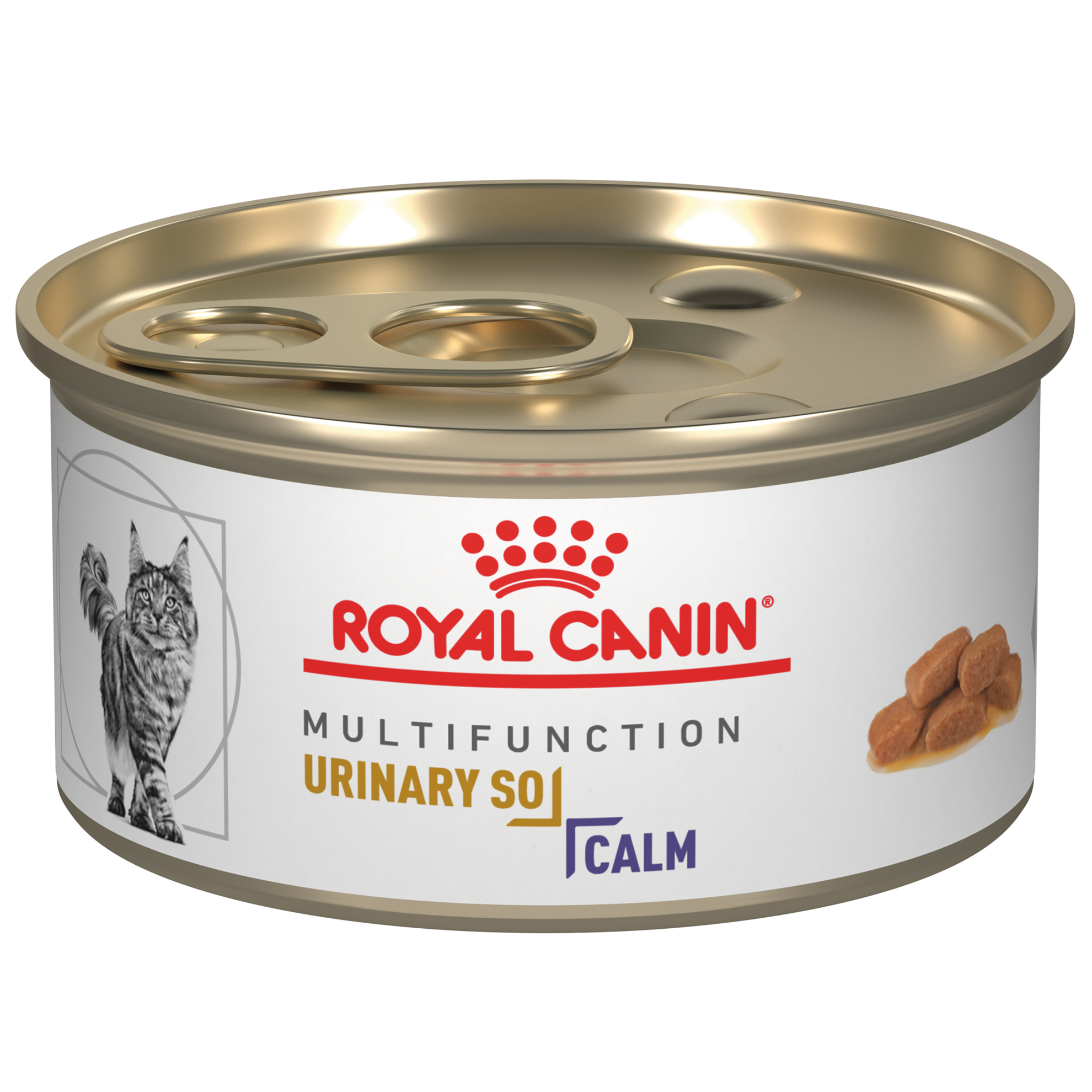 Feline Urinary SO- + Calm thin slices in gravy
