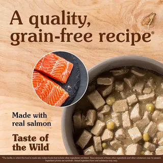Taste of the Wild Pacific Stream Canine Recipe with Salmon in Gravy