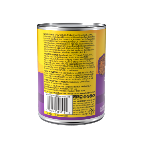 Wellness Complete Health Pate Turkey & Salmon
