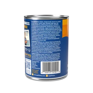 Finleys Chicken, Brown Rice & Vegetable Wet Dog Food