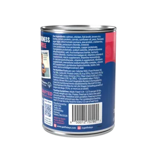 Finleys Salmon, Brown Rice & Vegetable Wet Dog Food