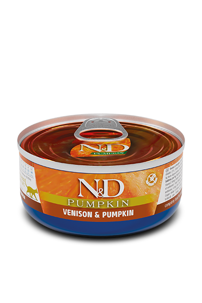 Farmina Pet Foods - Cat food - N&D Pumpkin feline - Venison & Pumpkin wet food